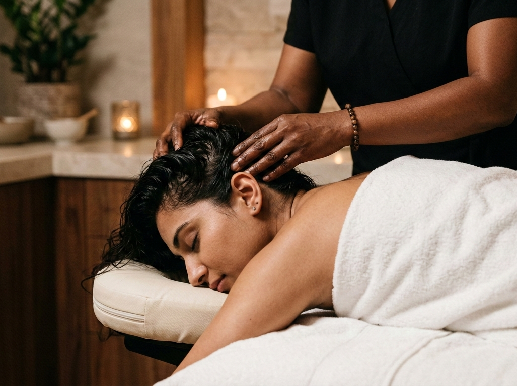 Relaxing massage treatment at Body Scrub House and Spa Barbados